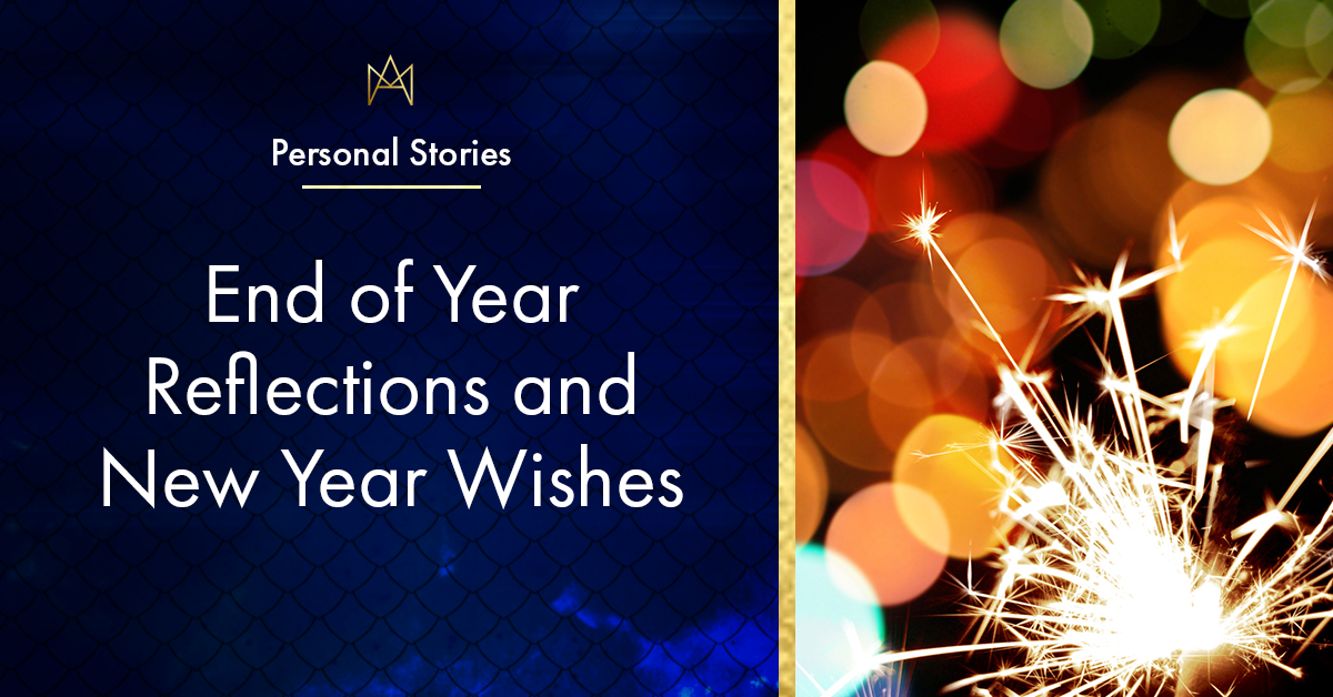 End of Year Reflections and New Year Wishes - Alicia Morrow